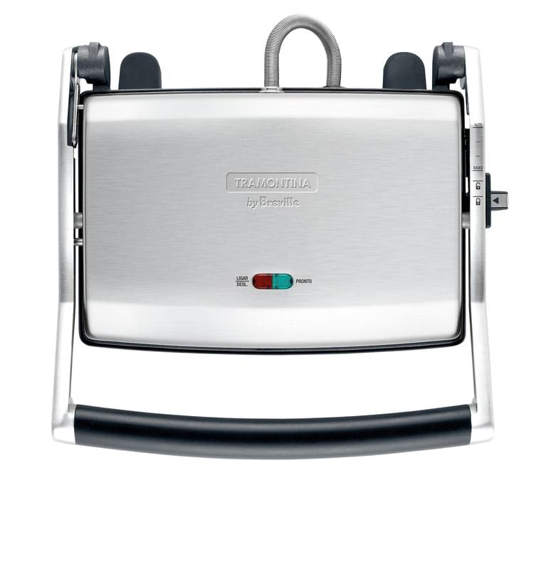 Sanduicheira Tramontina by Breville Express em Aço Inox Fosco com Chapa Flutuante 220 V