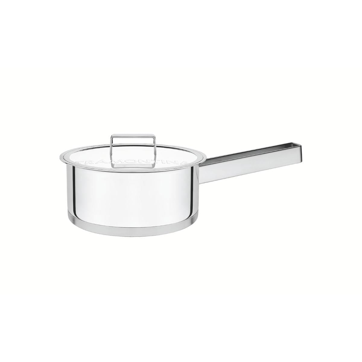 Panela Tramontina em Aço Inox Perfil Fundo Triplo 16 cm 1,4 Litros