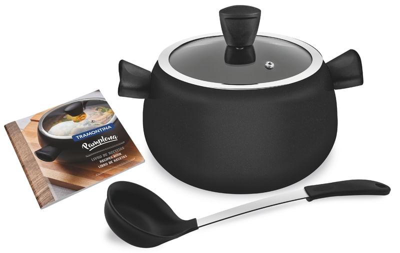 Kit para Caldos 5,5 Litros Pamplona 2 Peças Tramontina 20899034