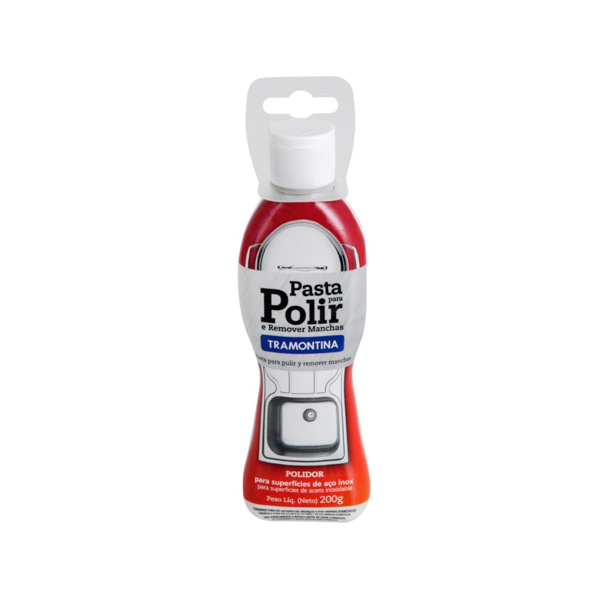 Pasta para Polimento e Remoção de Manchas em Aço Inox Tramontina 200 g
