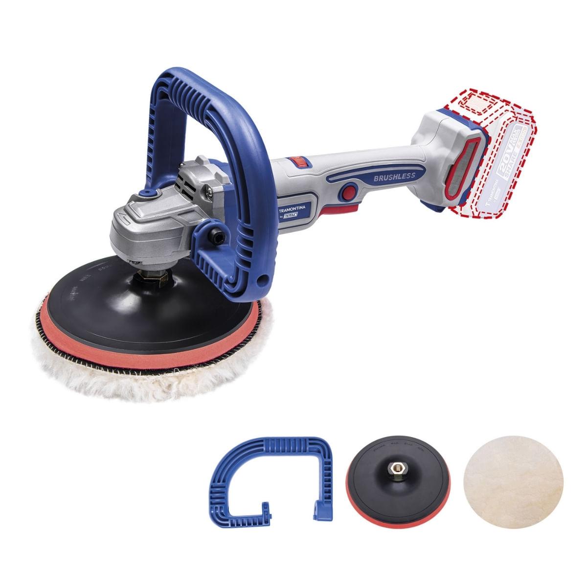 Politriz 20V 7" Tramontina Sem Bateria e Carregador