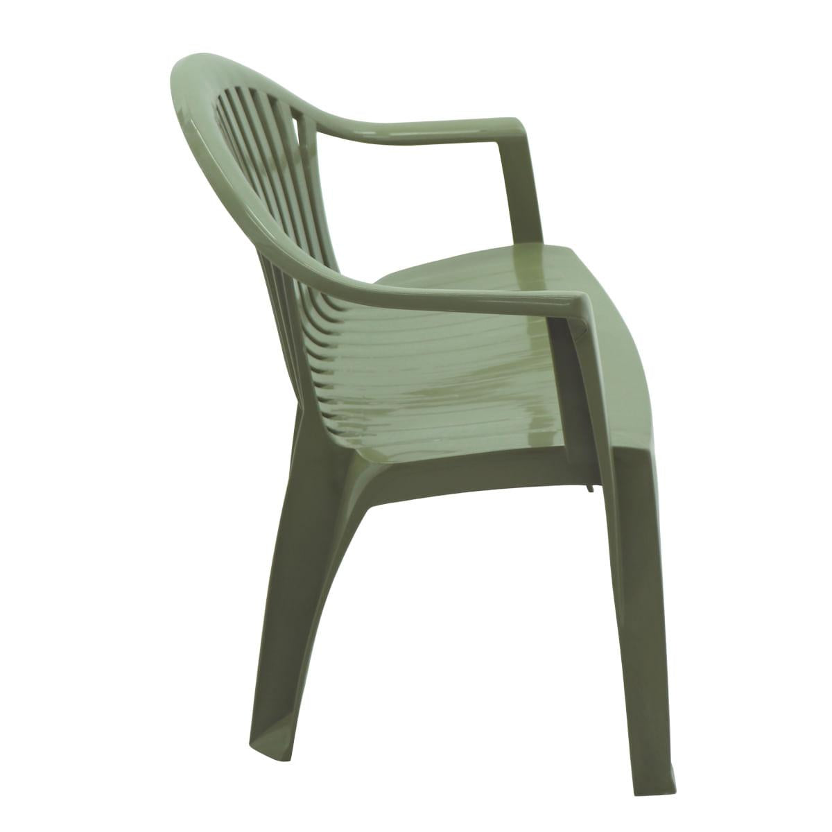 Banco Tramontina Leme 114x60 cm em Polipropileno Verde Oliva