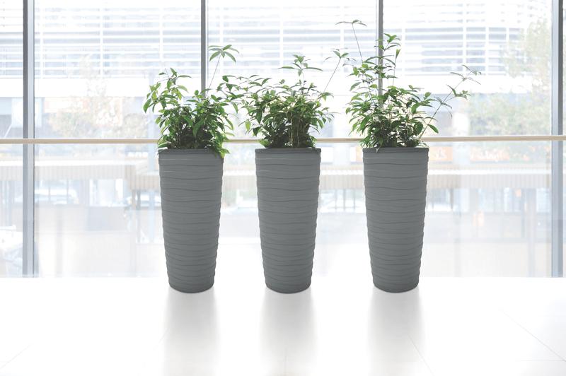 Vaso Grego L 36x80cm Cor Areia Tramontina 92780000