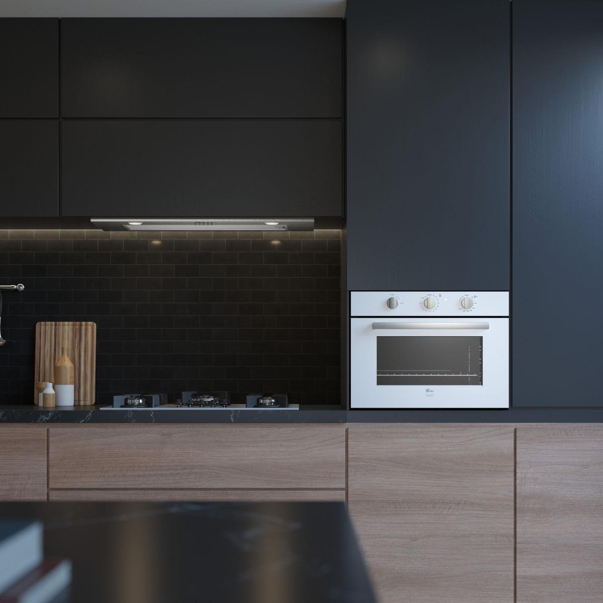 Coifa De Embutir Fischer Infinity 90cm em Aço Inox