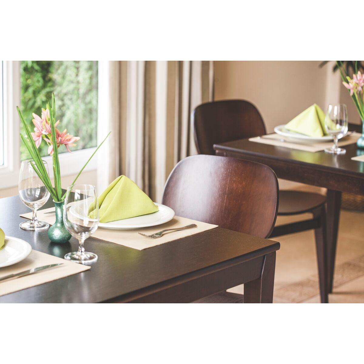 Mesa de Madeira Tramontina London Quadrada em Tauarí Tabaco 4 Lugares 80 cm