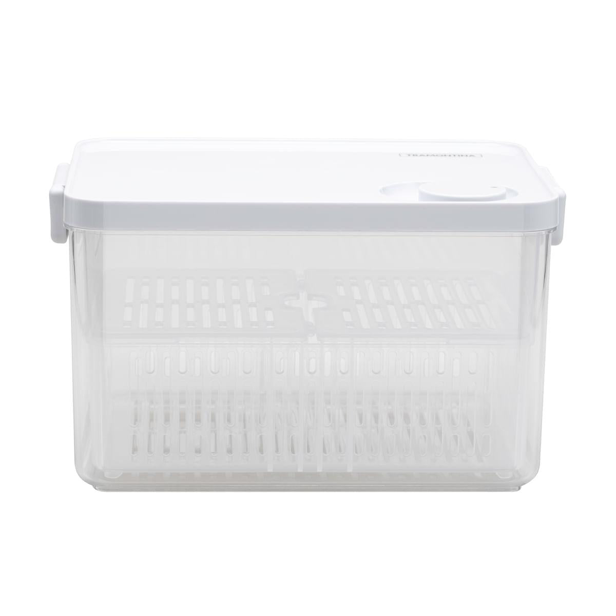 Pote Organizador de Geladeira Tramontina Organizzare com Controle de Umidade 6,2 L