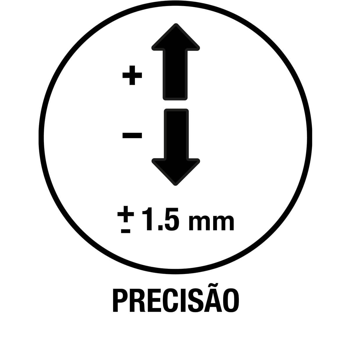 Medidor de Distância a Laser Tramontina Alcance 80 m