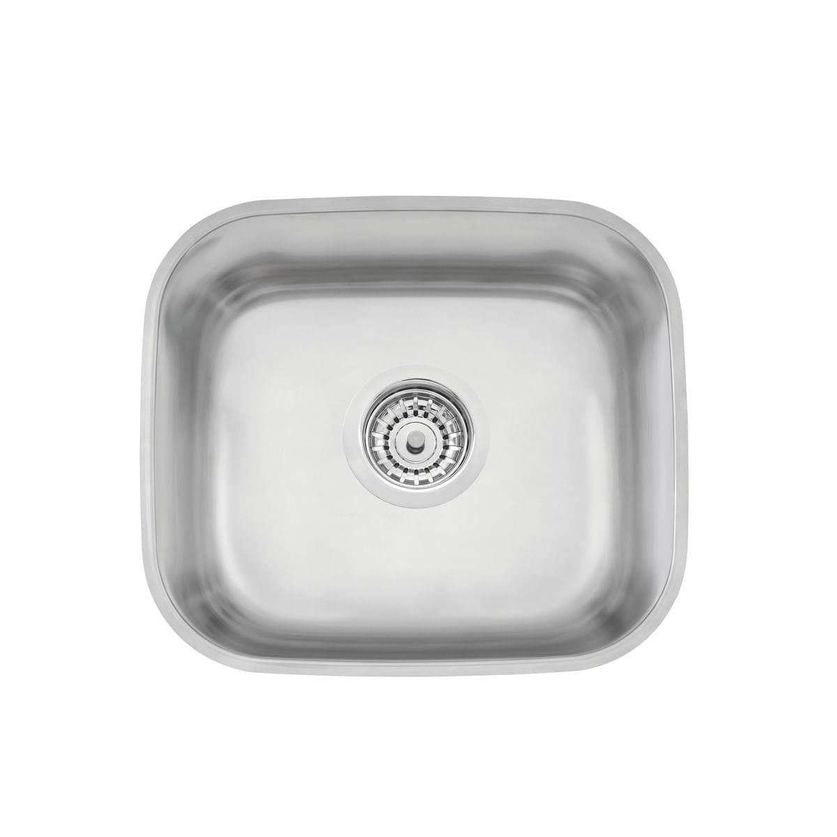 Cuba Tramontina Lavínia em Aço Inox Acetinado 40 x 35 x 19 cm com Válvula OUTLET 94900418