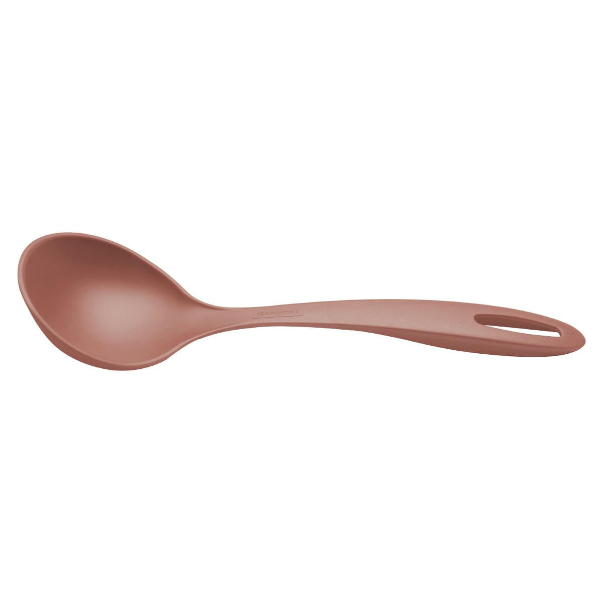 Jogo de Utensílios Tramontina Ability em Nylon Mocaccino 3 Peças