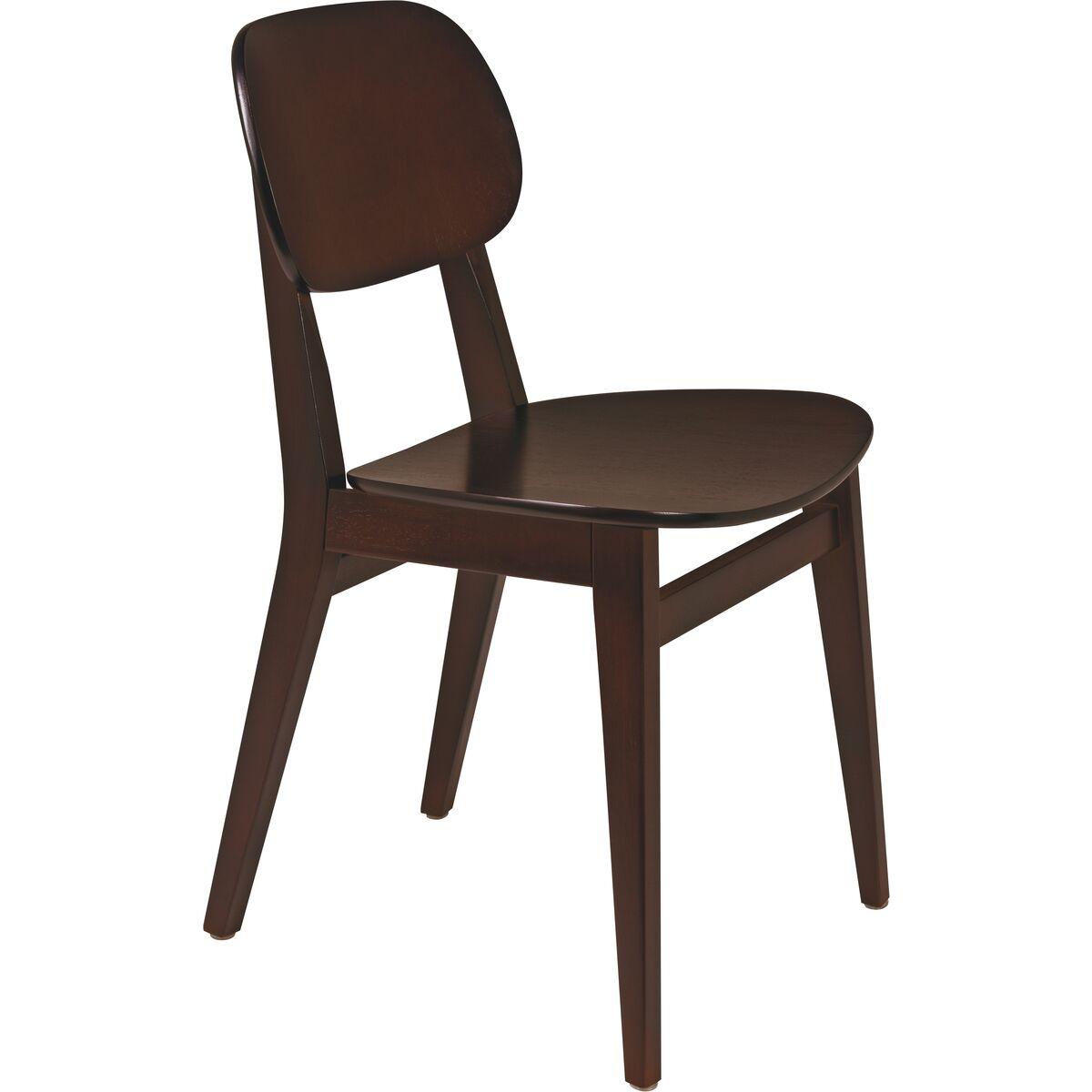 Cadeira de Madeira Tramontina London em Tauarí Castanho Escuro