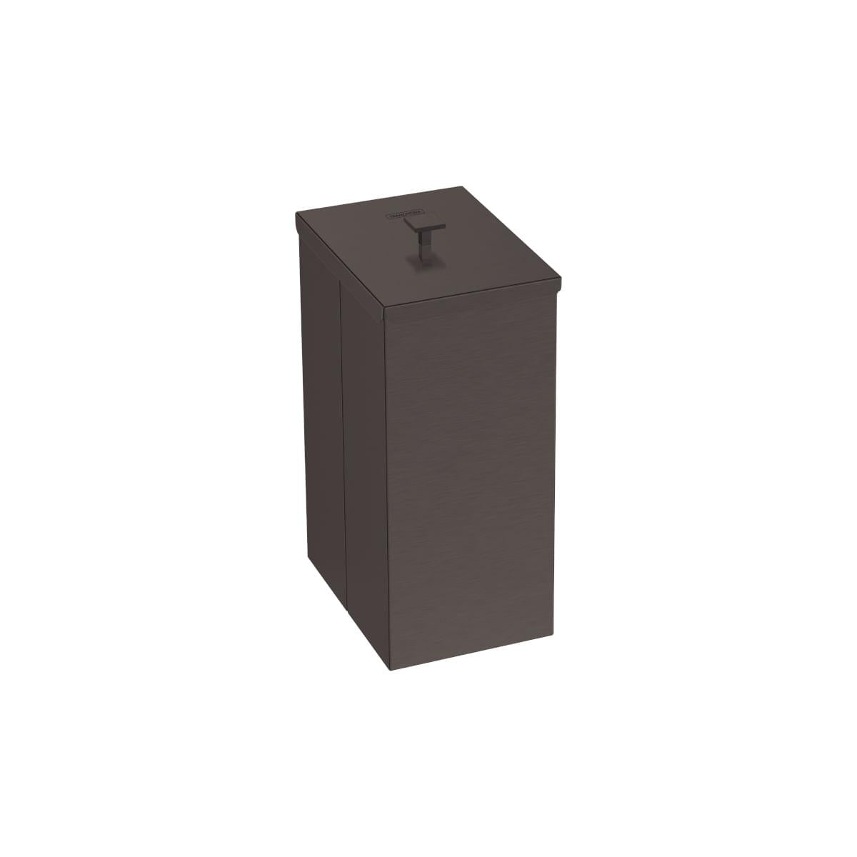 Lixeira Tramontina Luz Slim em Aço Inox Black Matte 5,5 Litros Outlet