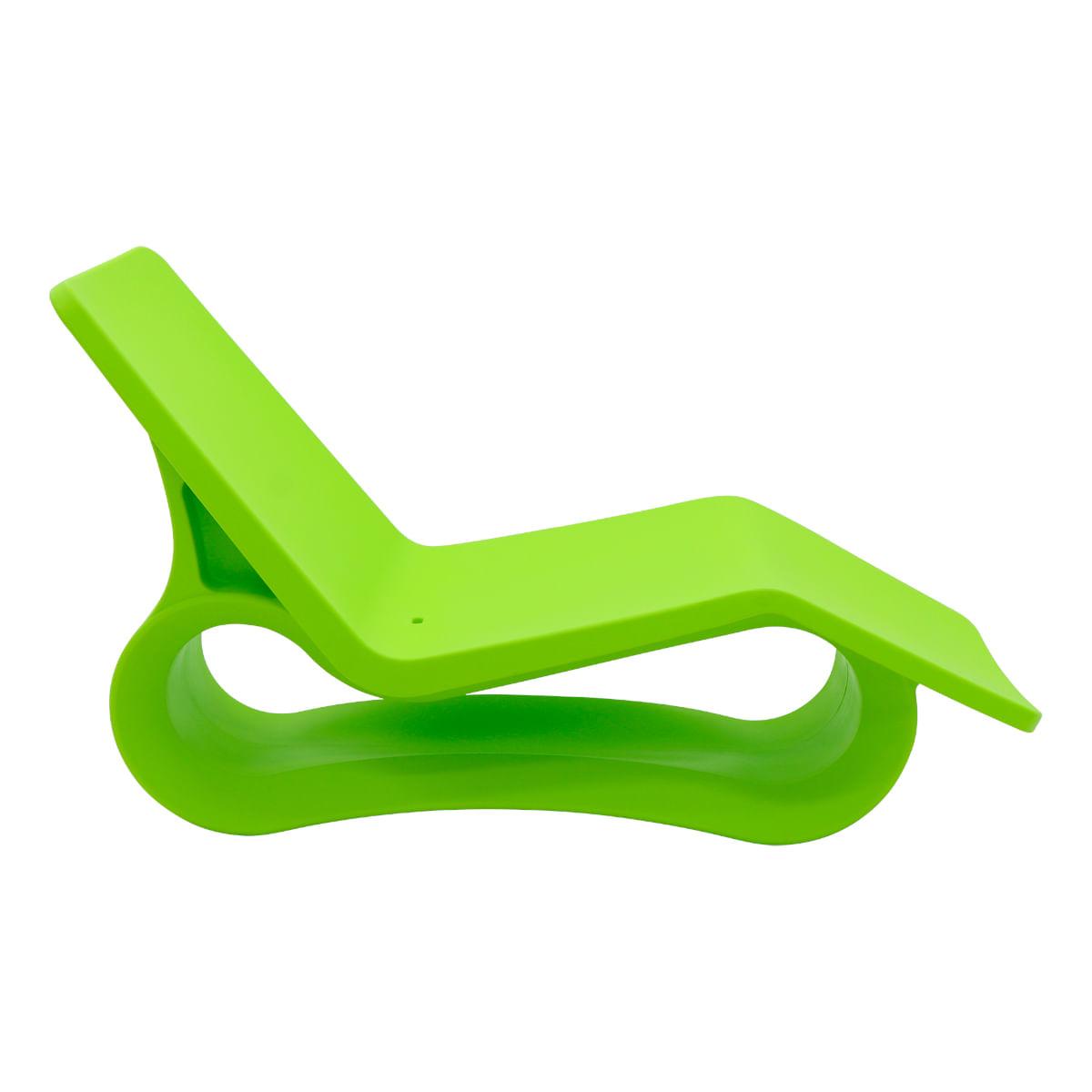 Espreguiçadeira Chaise Tramontina Octo em Polietileno Verde Lima