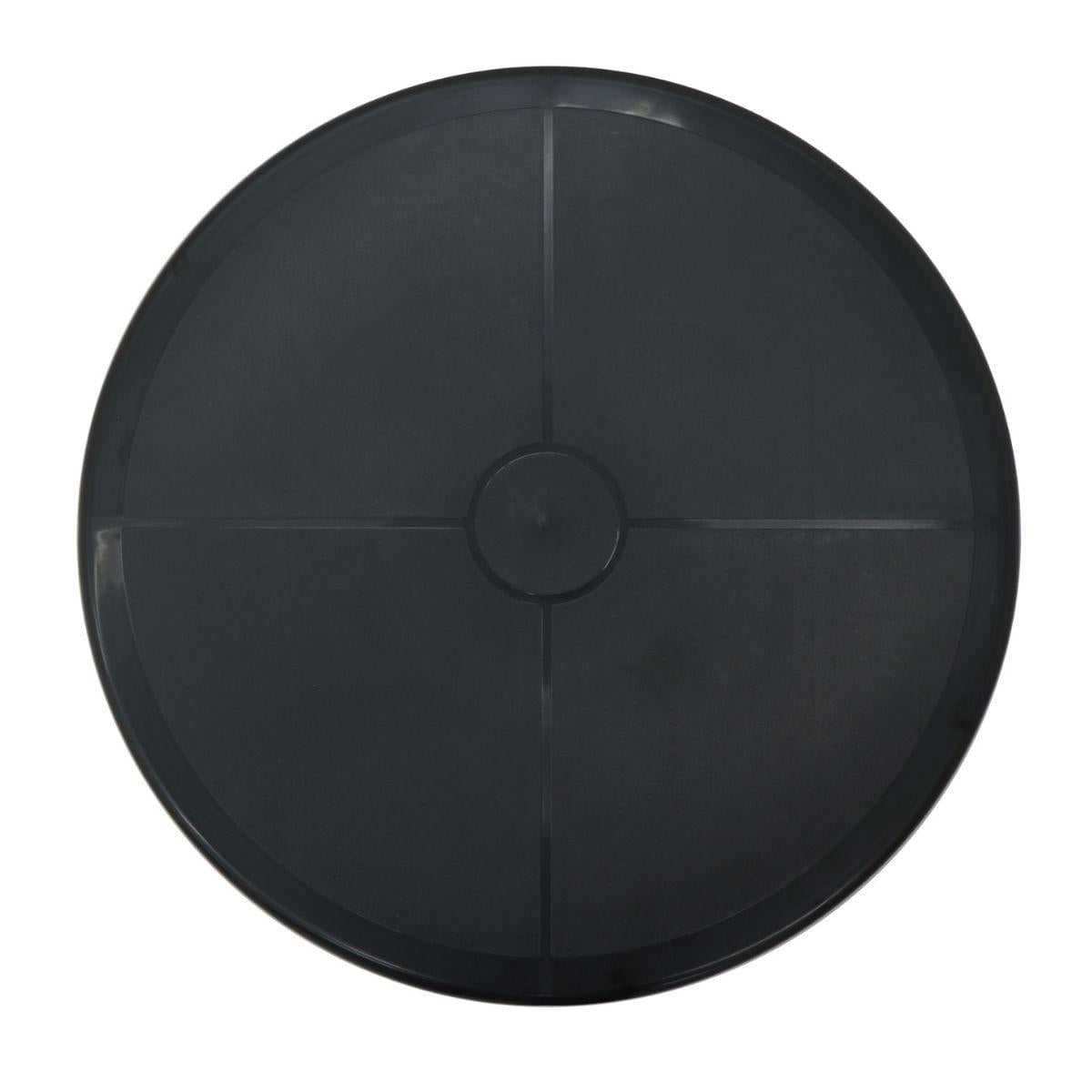Mesa Tramontina Capri Preto 59 cm em Polipropileno