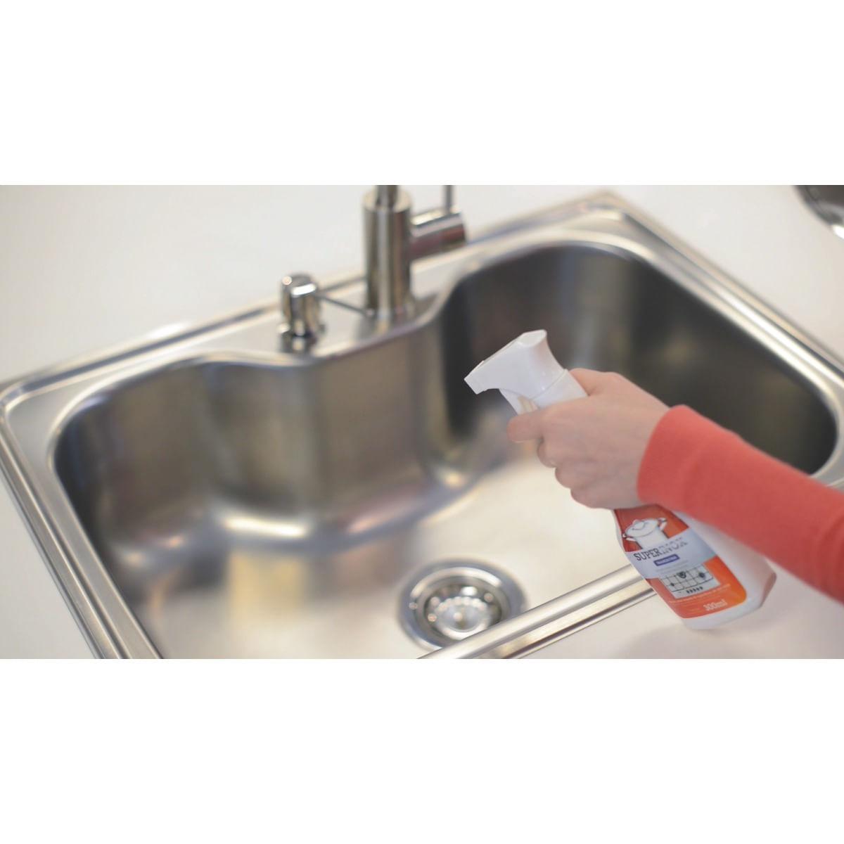 Spray para Polimento e Remoção de Manchas em Aço Inox Tramontina 300 ml