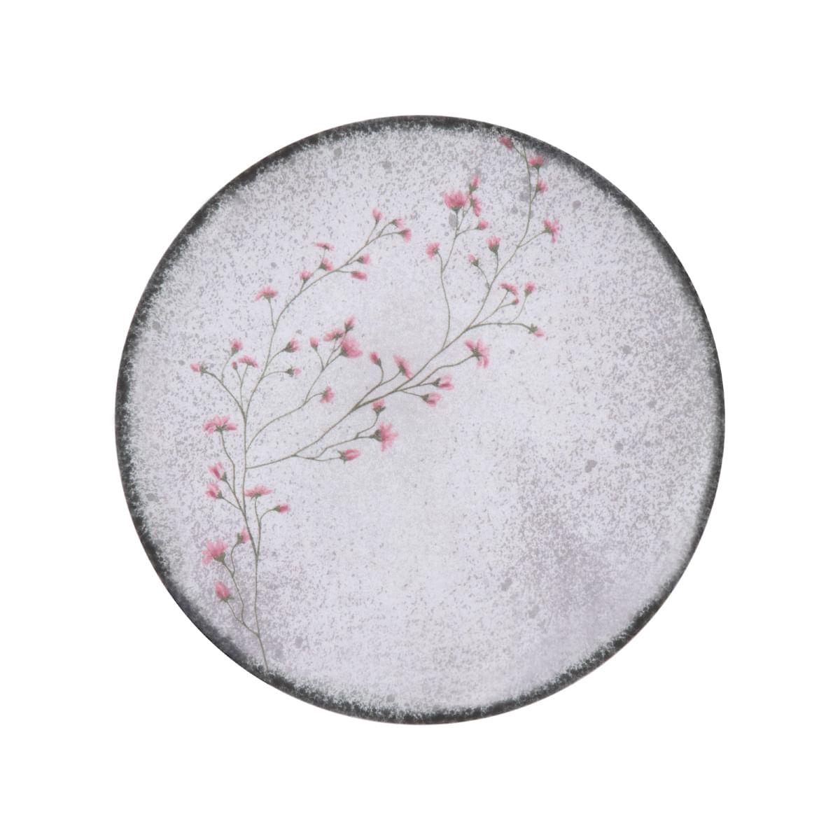 Aparelho de Jantar Tramontina Floralis em Porcelana Decorada 20 Peças