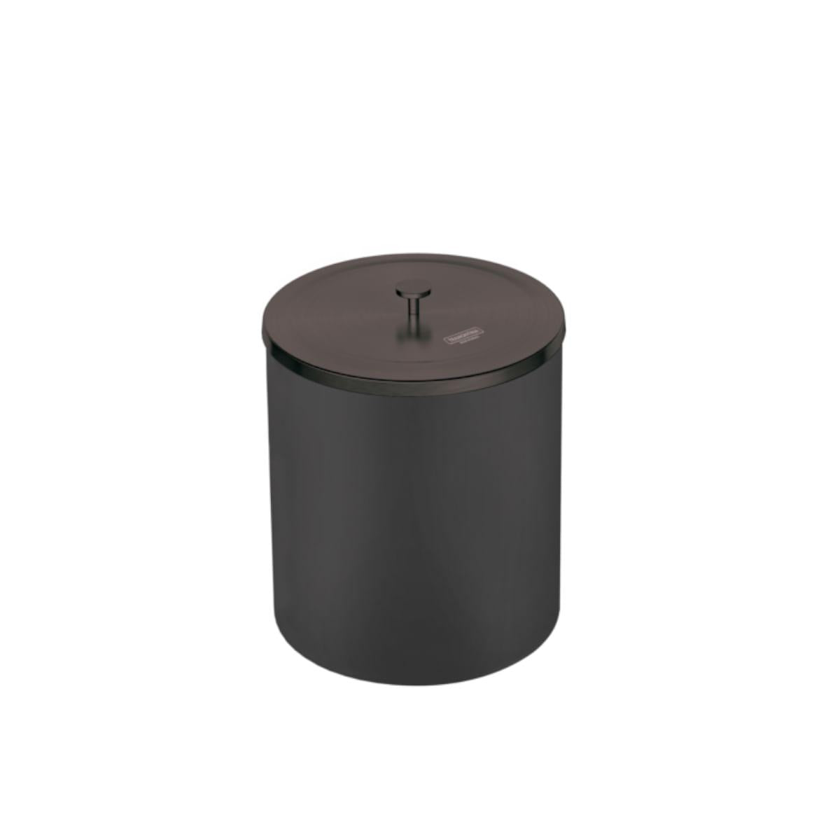 Lixeira Tramontina Útil Black Mix com Balde de Plástico 5 Litros OUTLET