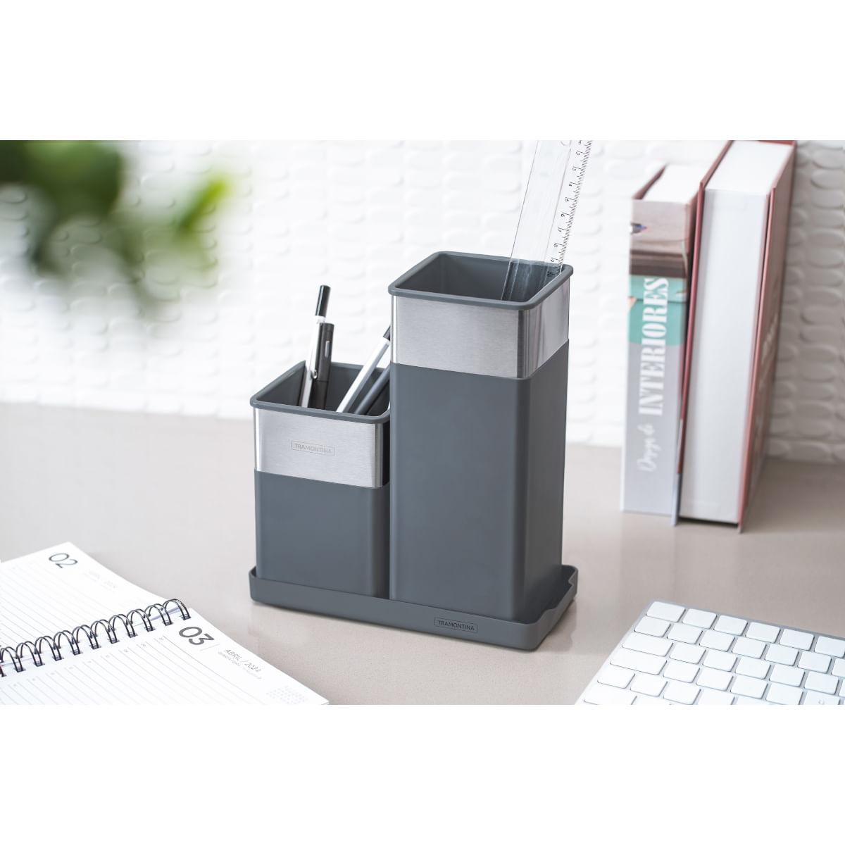 Organizador Multiúso Tramontina Aço Inox e Poliestireno Simétrico