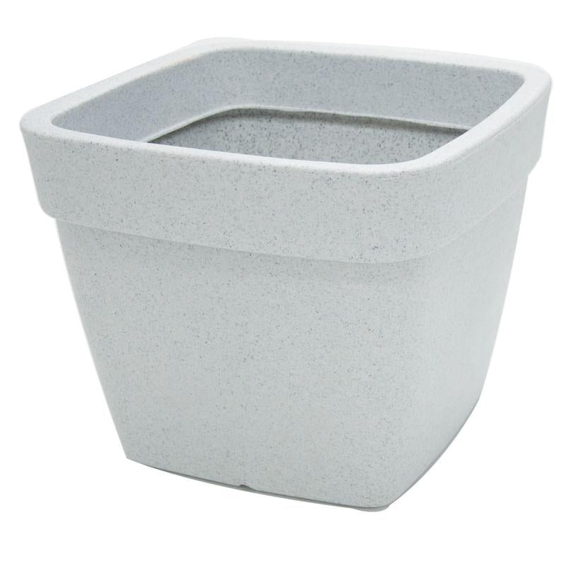 Vaso Romano M 46x46x38cm Cor Mármore Tramontina 92790010