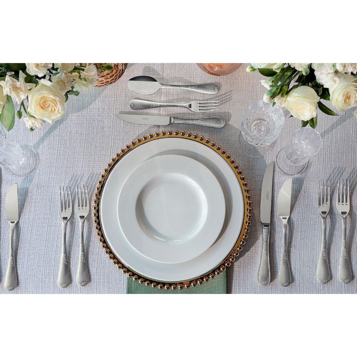 Prato Raso Tramontina Maria Augusta HO em Porcelana 27 cm