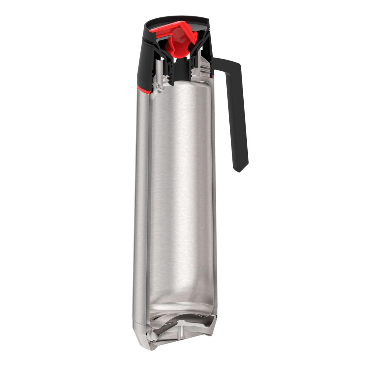 Garrafa Térmica Tramontina 1 Litro em Aço Inox com Ampola de Aço