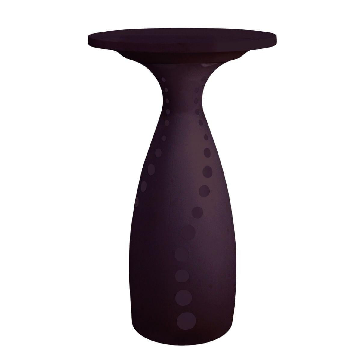 Mesa Alta Tramontina Flut Marrom 65x111 cm em Polietileno