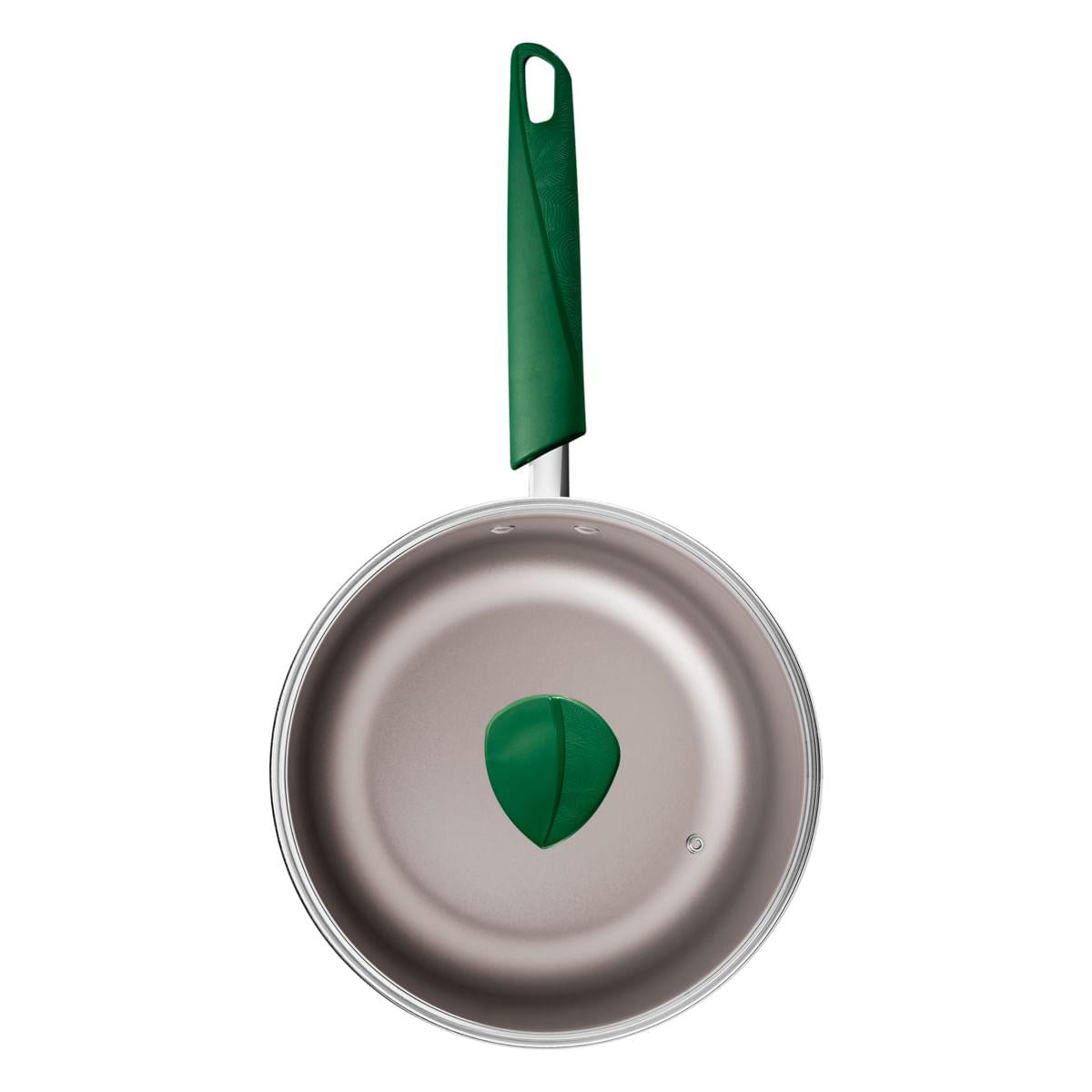 Panela Tramontina Lyf em Alumínio 18 cm 2,1 L Antiaderente Starflon Max Verde Natureza