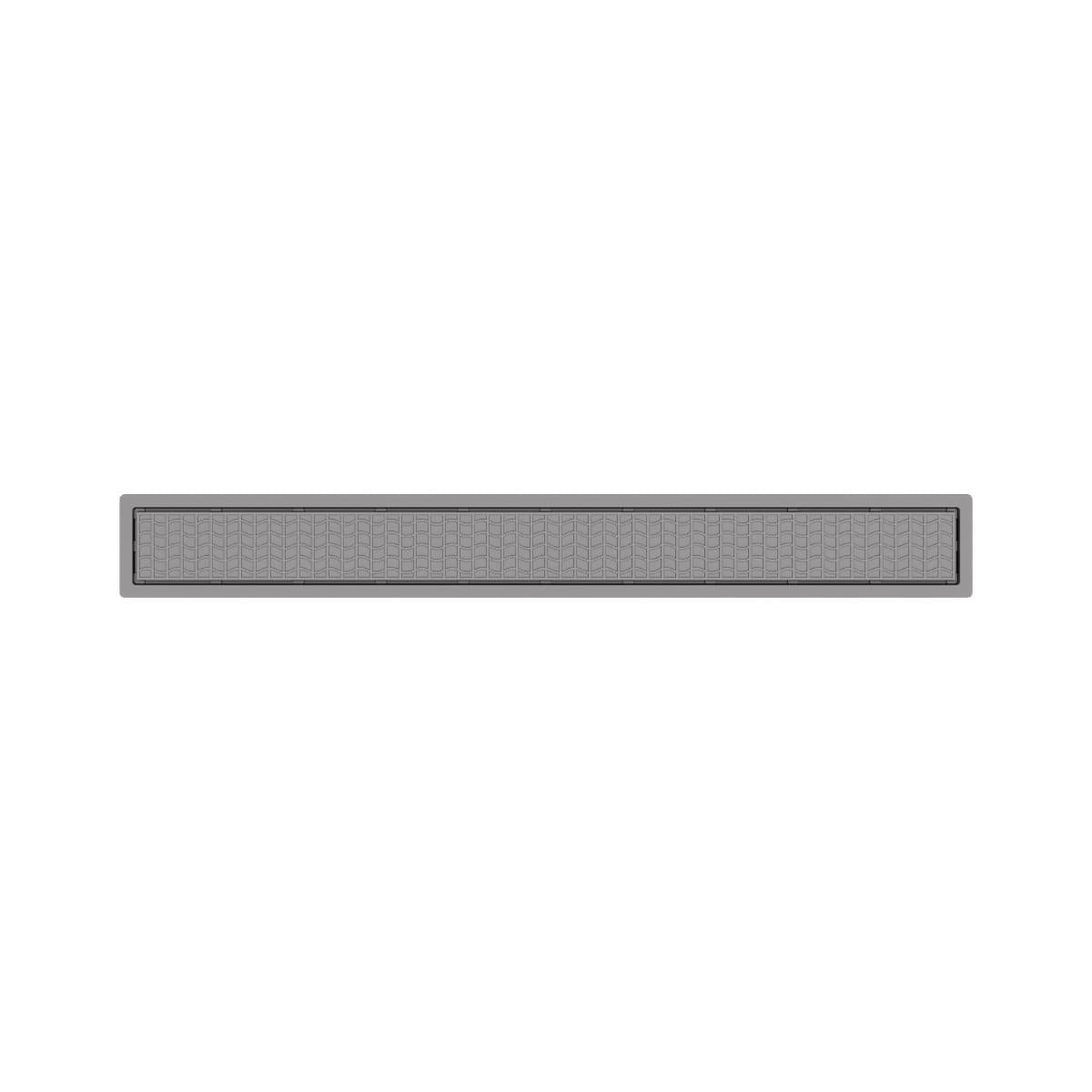 Ralo Neo Hidden Tramontina com Tampa em PVC 80x7,5 cm