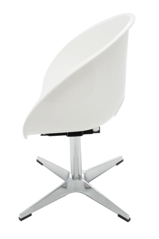 Cadeira Elena branca base X Tramontina