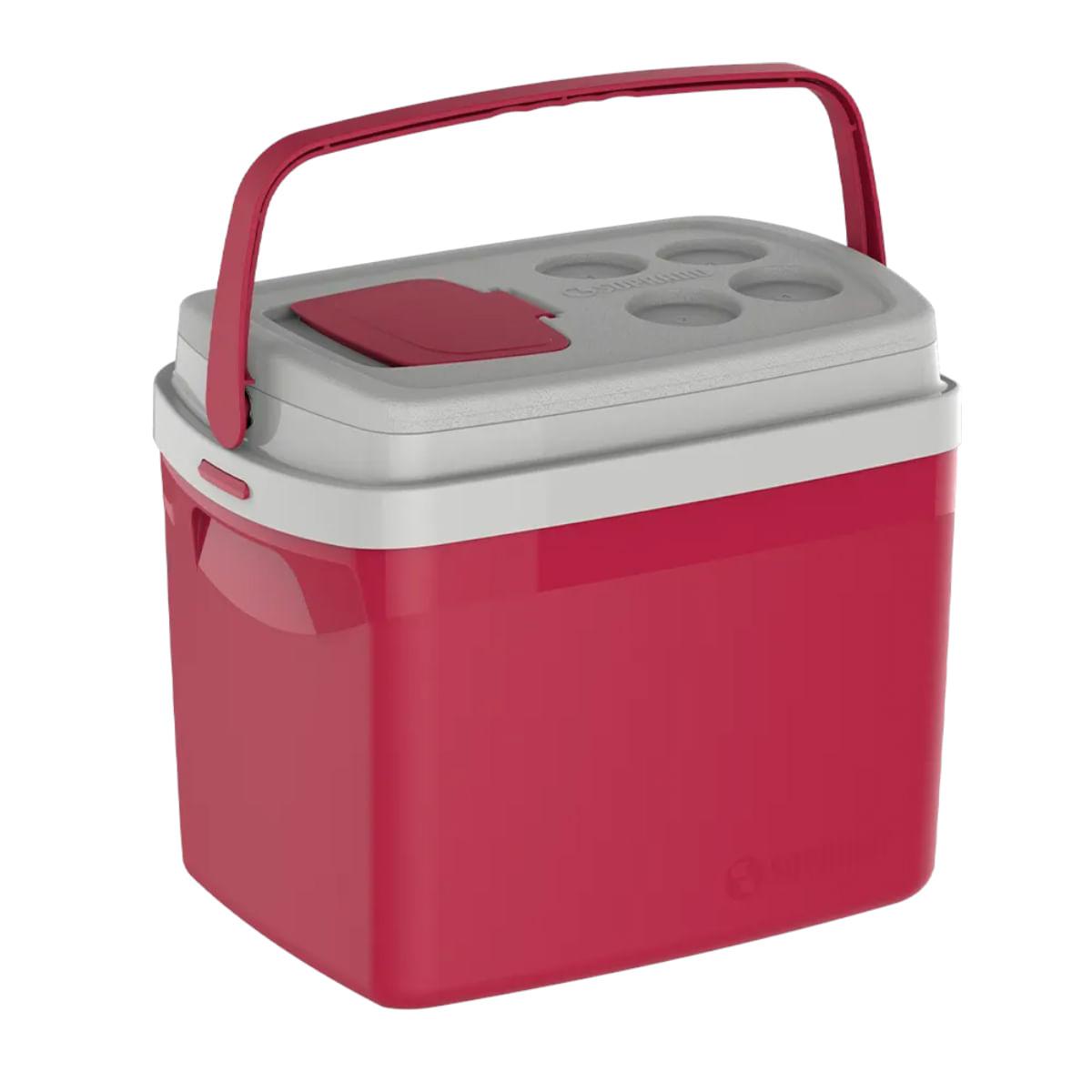 Caixa Térmica Tropical 32 Litros Vermelho Soprano