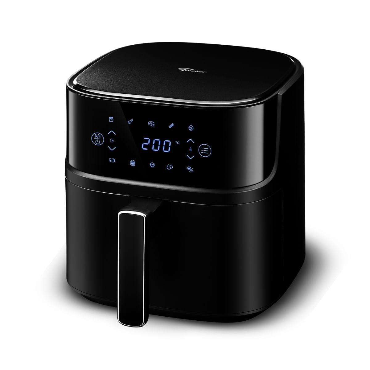 Air Fryer Fischer Prime Digital Preto 6 litros 220V