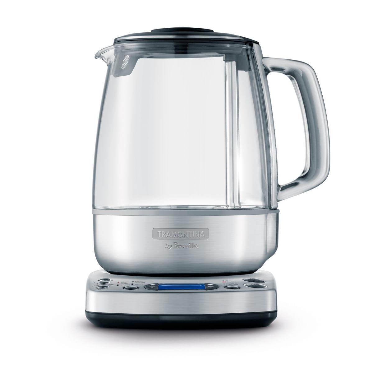 Bule Elétrico Tramontina by Breville para Chá com Jarra de Vidro 1,5 L 127 V
