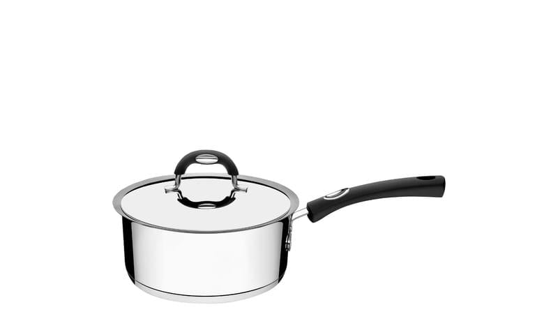 Panela Aço Inox com Cabo 16 cm DUO SILICONE Tramontina 62481160