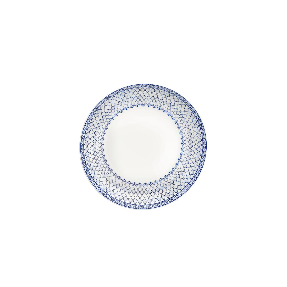 Jogo de Pratos Tramontina Umeko em Porcelana Decorada 18 Peças