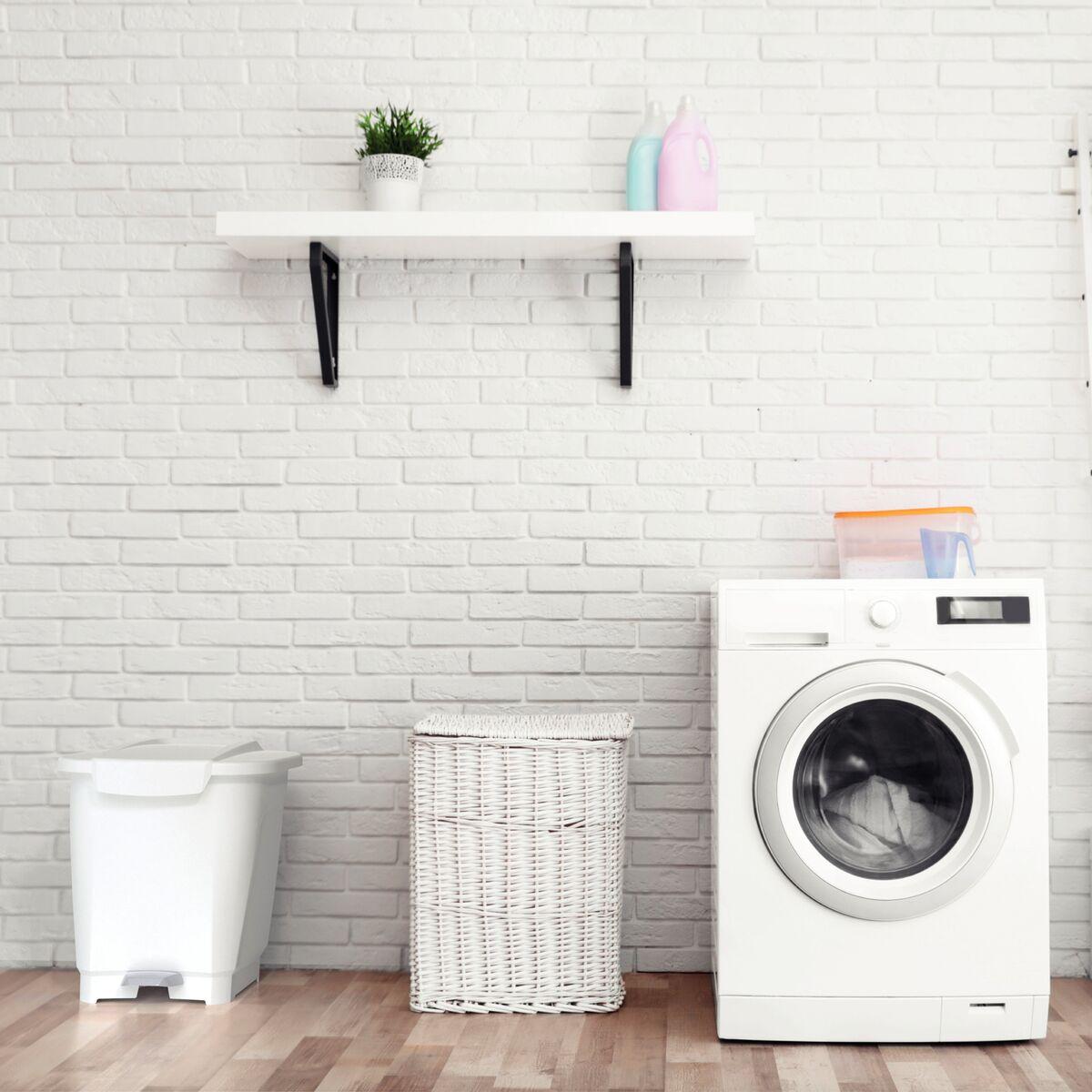 Lixeira Tramontina T-Force em Polipropileno Branco 25 L