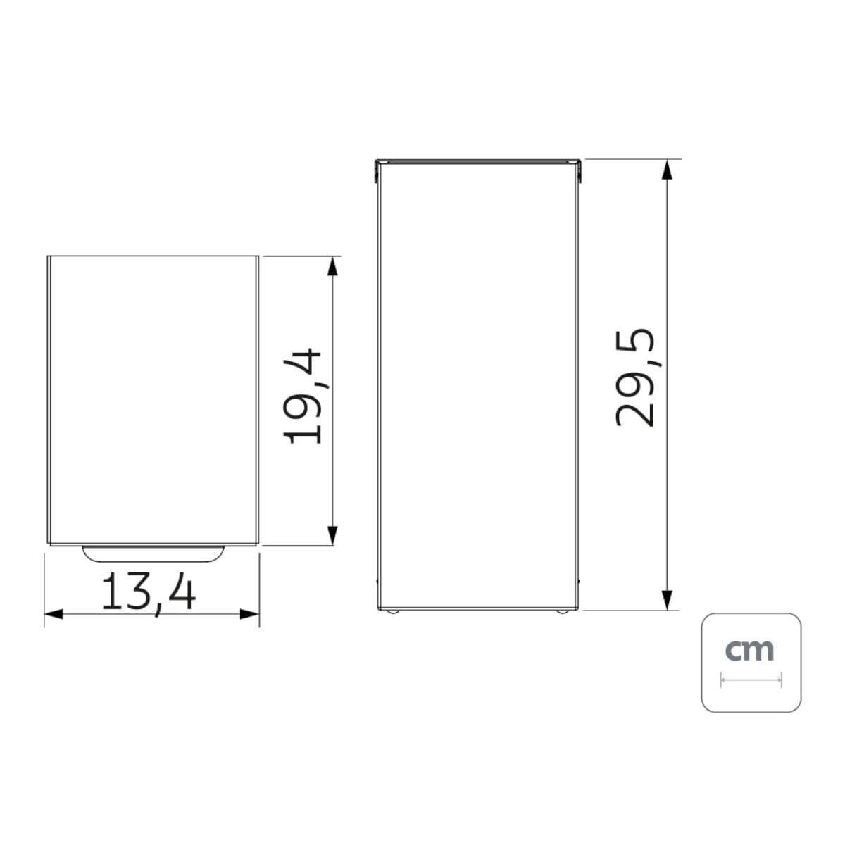 Lixeira Tramontina Luz Slim Swivel em Aço Inox Gold Matte 5,5 Litros Outlet