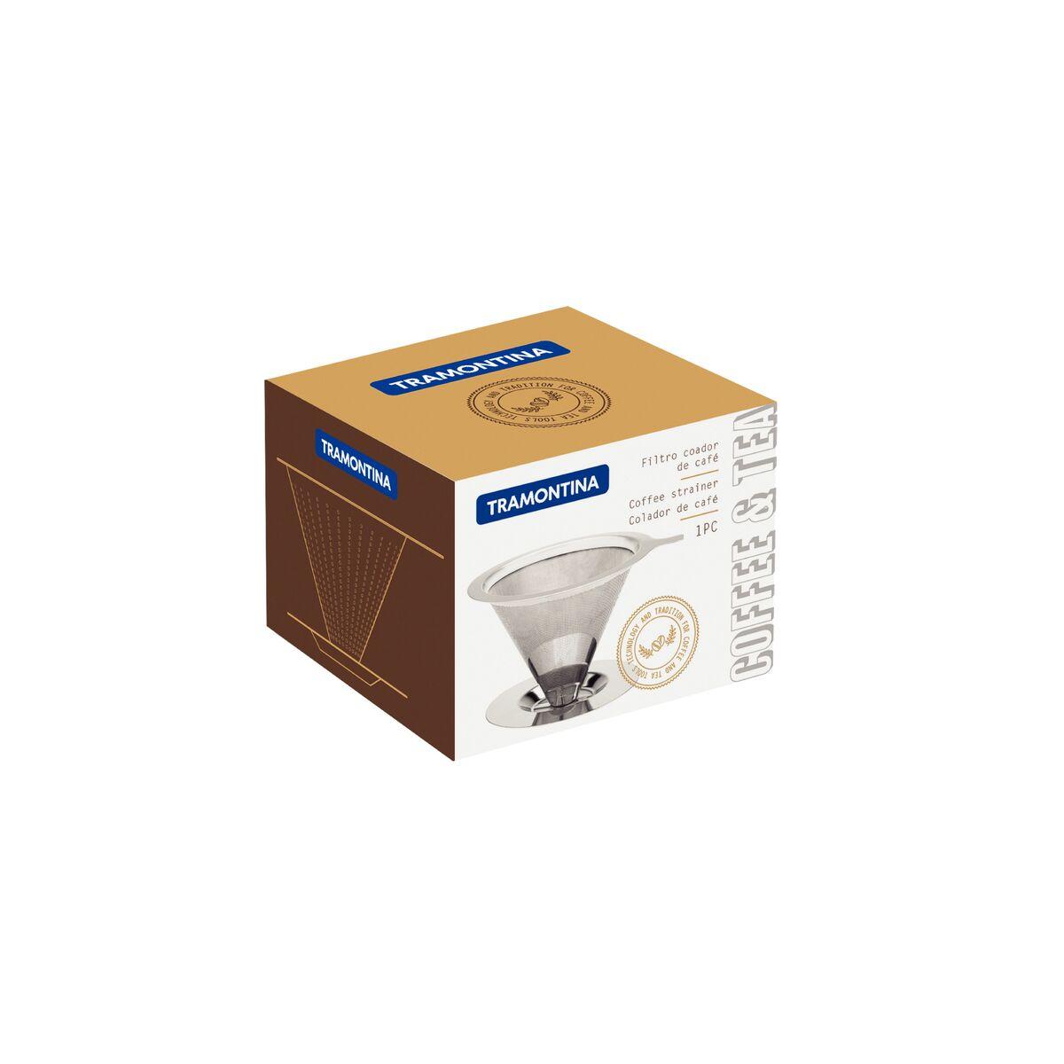 Coador Filtro de Café Tramontina em Aço Inox