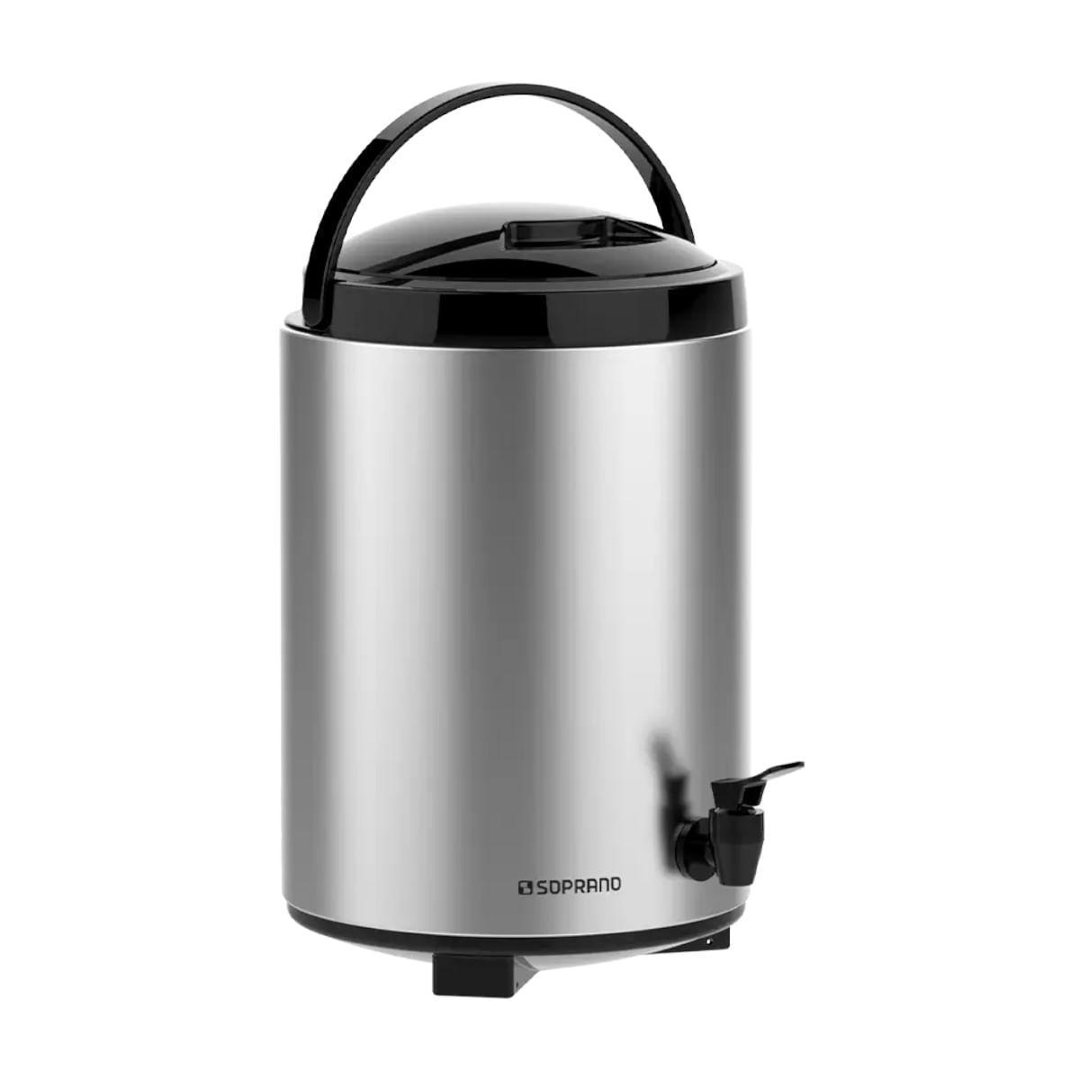 Botijão Térmico Inox Palace 9,5 Litros Soprano