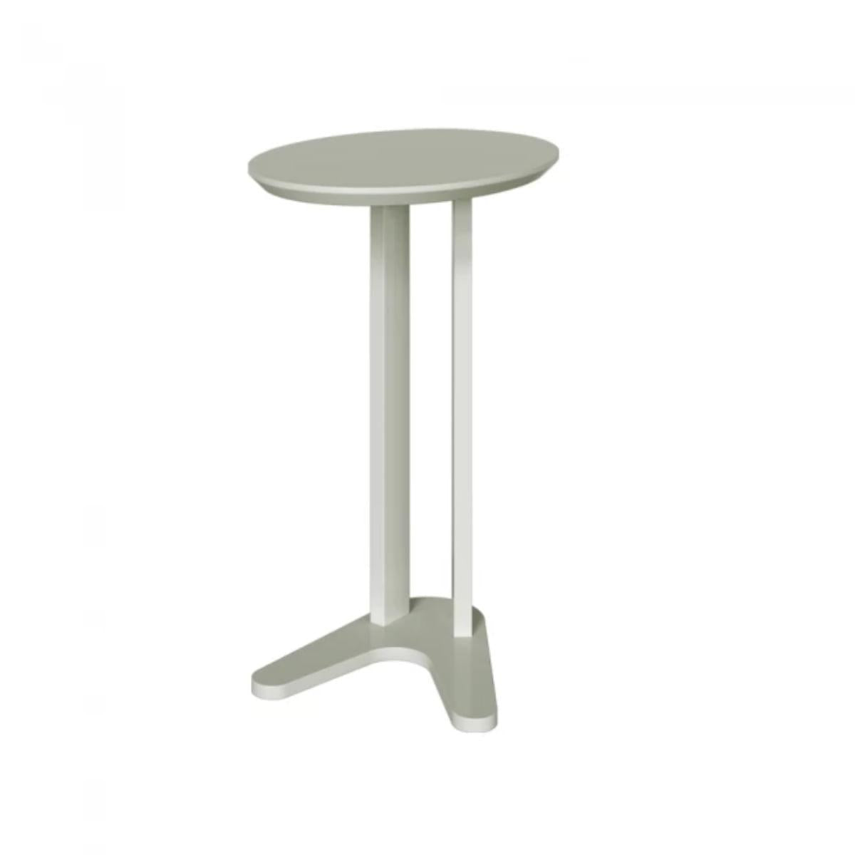 Mesa Lateral em MDF 60 cm Off White TB604WW Dalla Costa