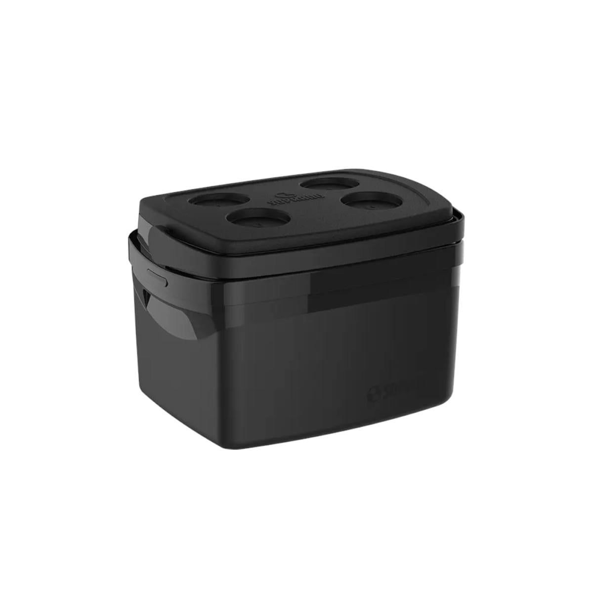 Combo Caixa Térmica Tropical 32L/12L/5L Preta Soprano