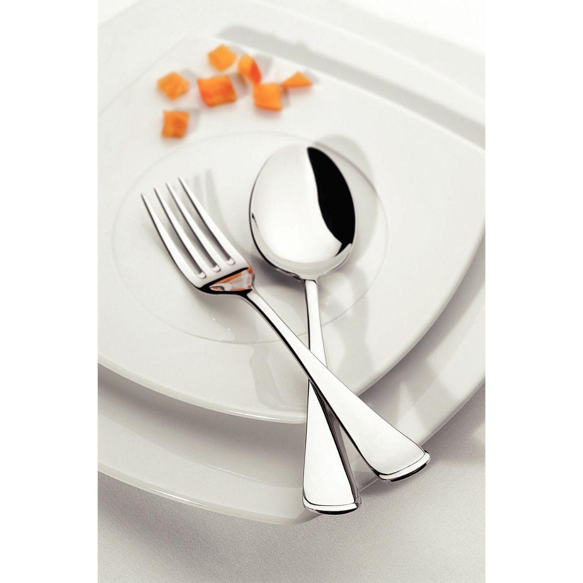 Faqueiro Tramontina Mônaco Aço Inox com Facas de Mesa Forjadas 42 Peças