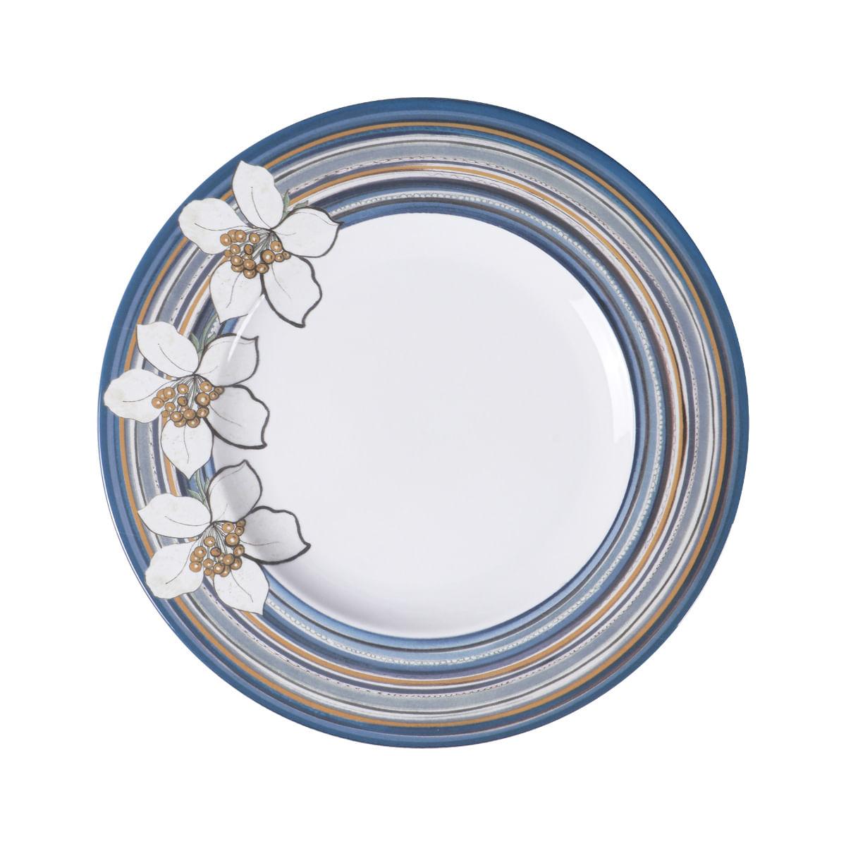 Aparelho de Jantar Tramontina Nix em Porcelana Decorada 20 Peças