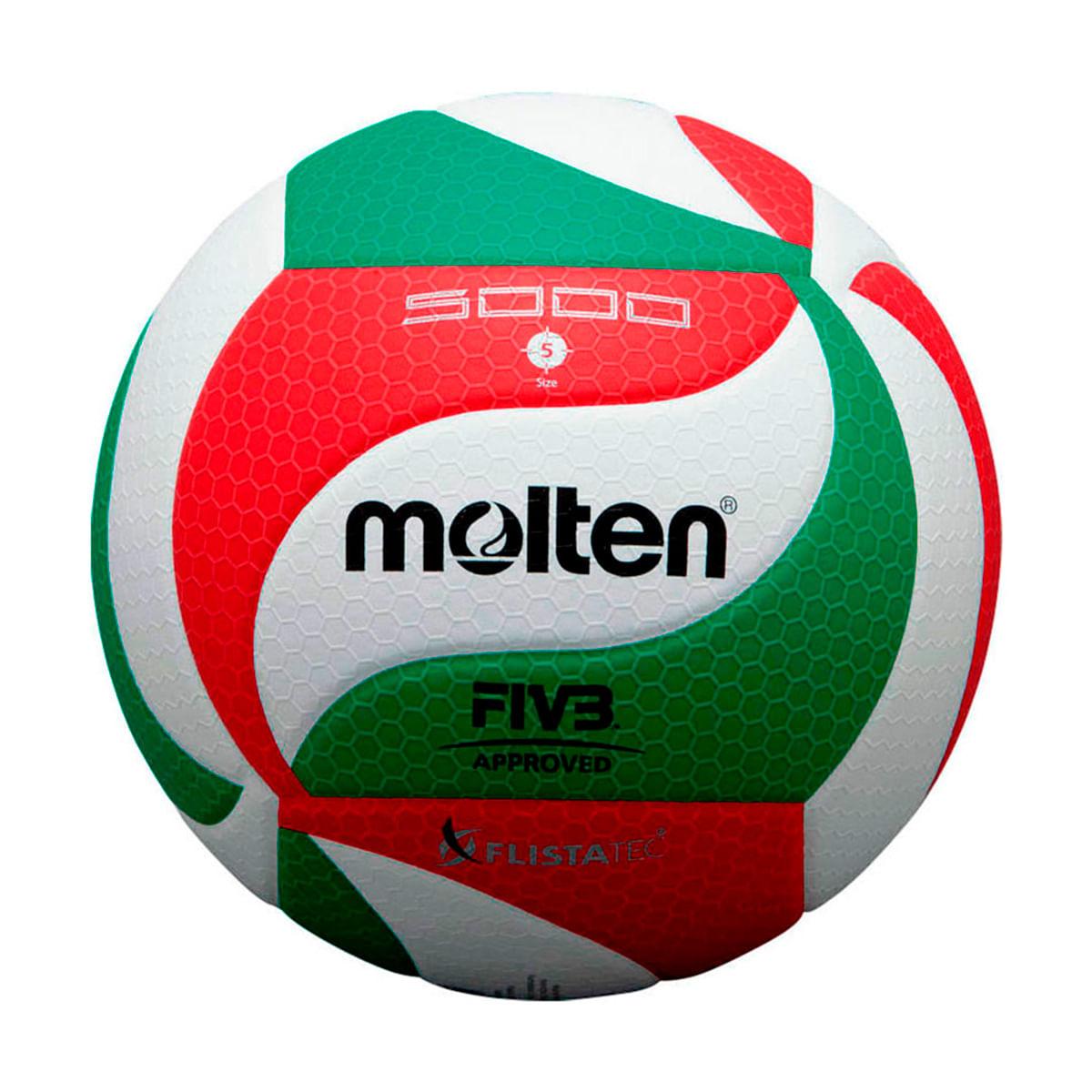 Bola de Volei Molten V5M5000 Volleyball FIVB Approved com FLISTATEC