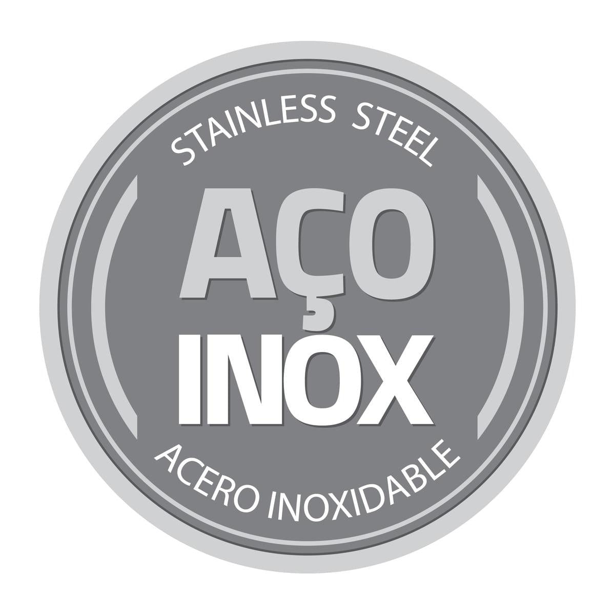 Garrafa Térmica Tramontina 1 Litro em Aço Inox com Ampola de Aço