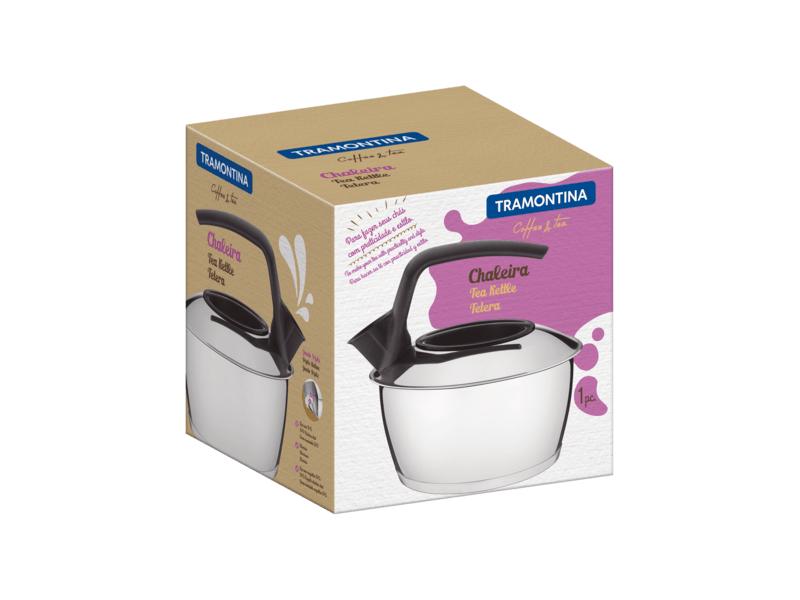 Chaleira em Aço Inox com Fundo Triplo 1,5L Tramontina 61485160