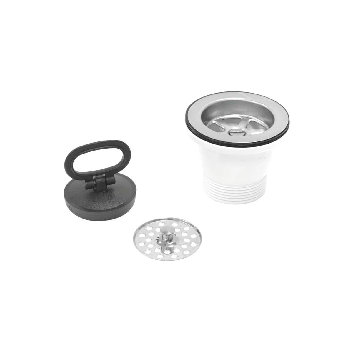 Lavatório de Parede Industrial com Suporte Inox 40x40,5x28cm Tramontina 95000005