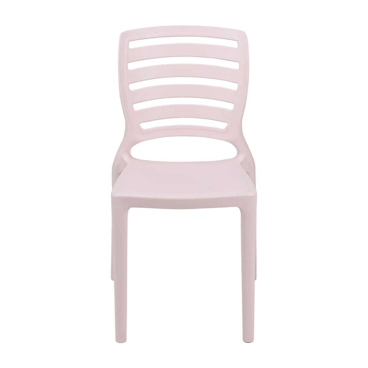 Cadeira Infantil Tramontina Sofia Empilhável em Polipropileno Rosa Pastel