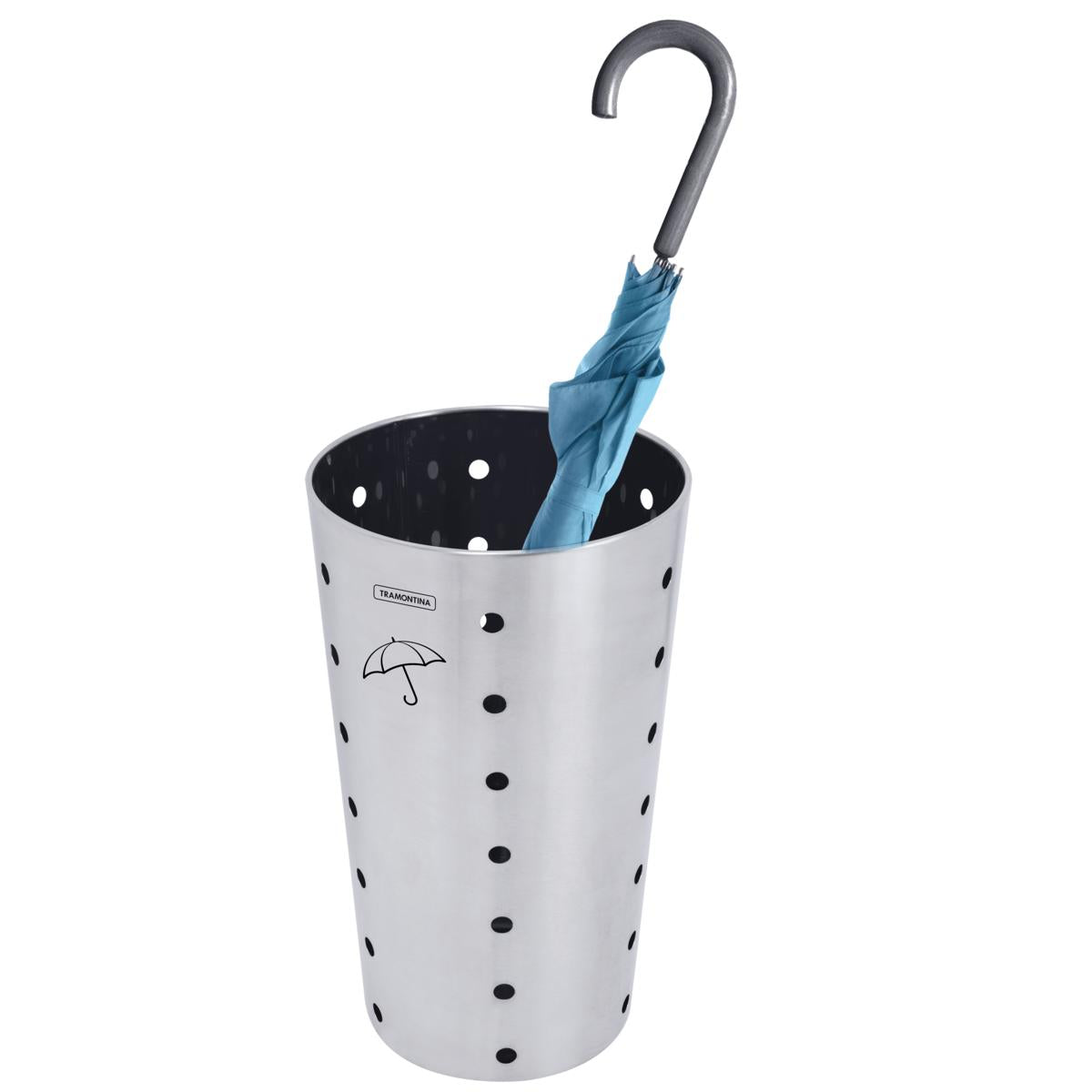 Porta Guarda-Chuva 20 L em Aço Inox OUTLET Tramontina 94900465