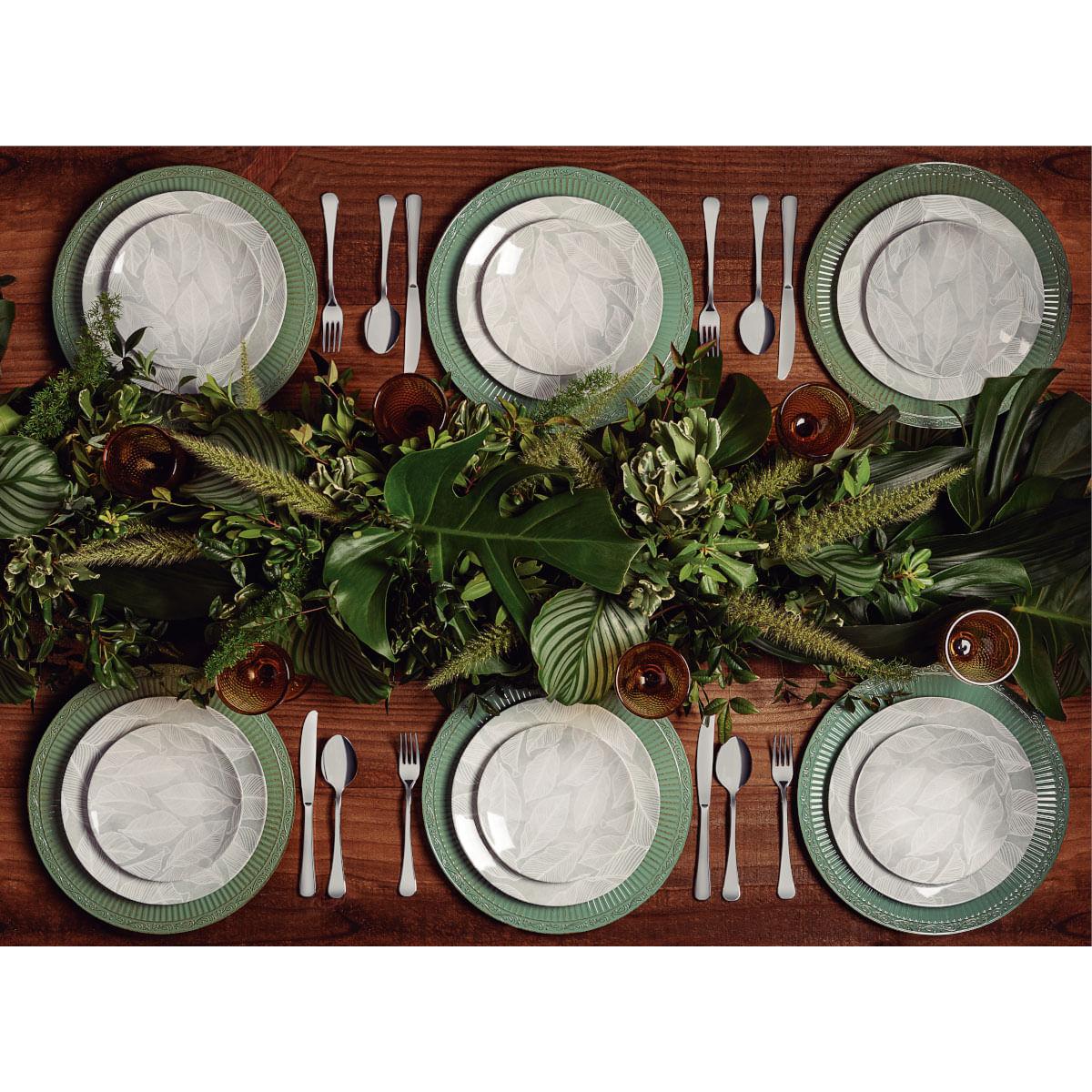 Aparelho de Jantar Tramontina Arbo Porcelana Decorada 20 Peças