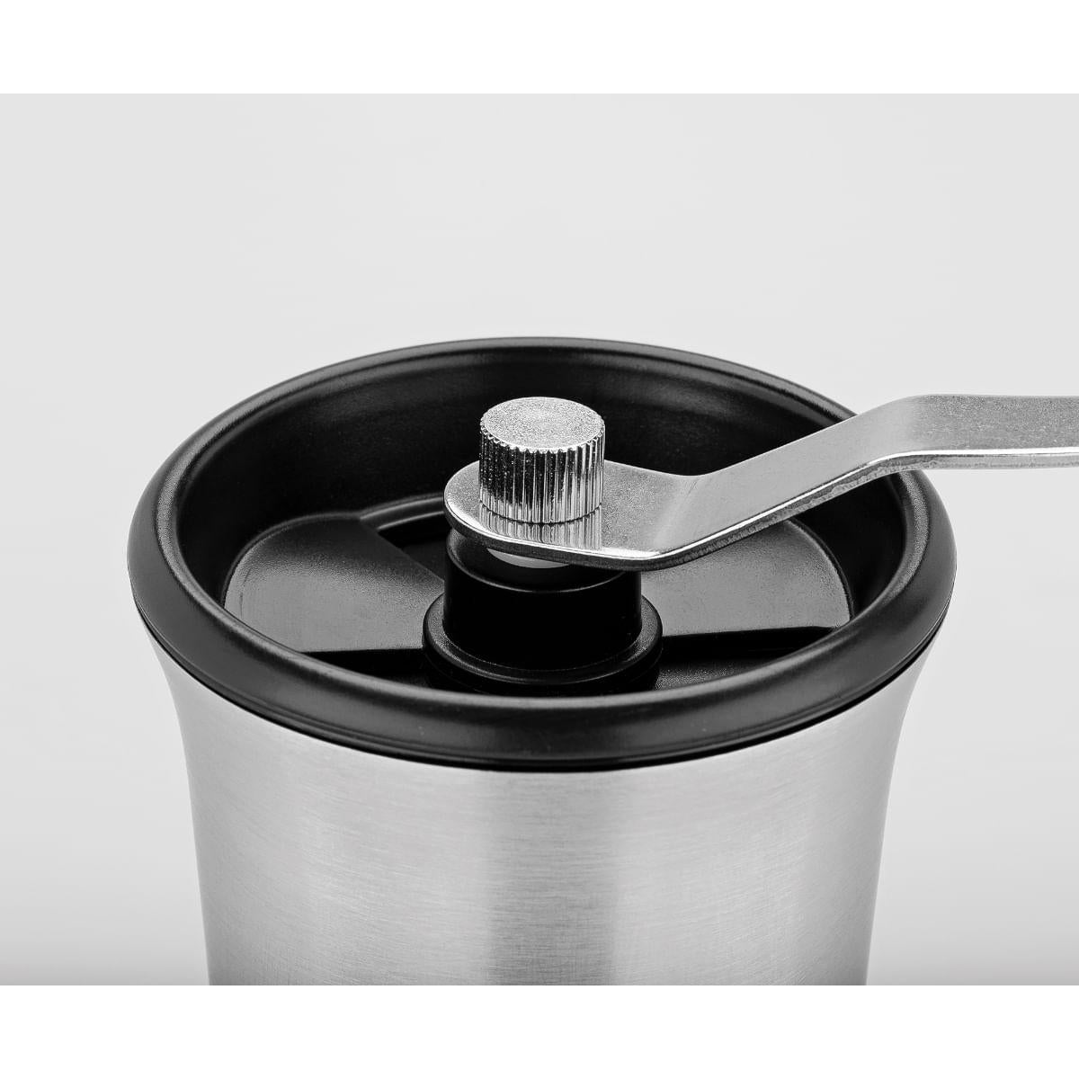 Moedor para Café Tramontina Realce em Aço Inox com Copo de Acrílico e Moinho em Cerâmica