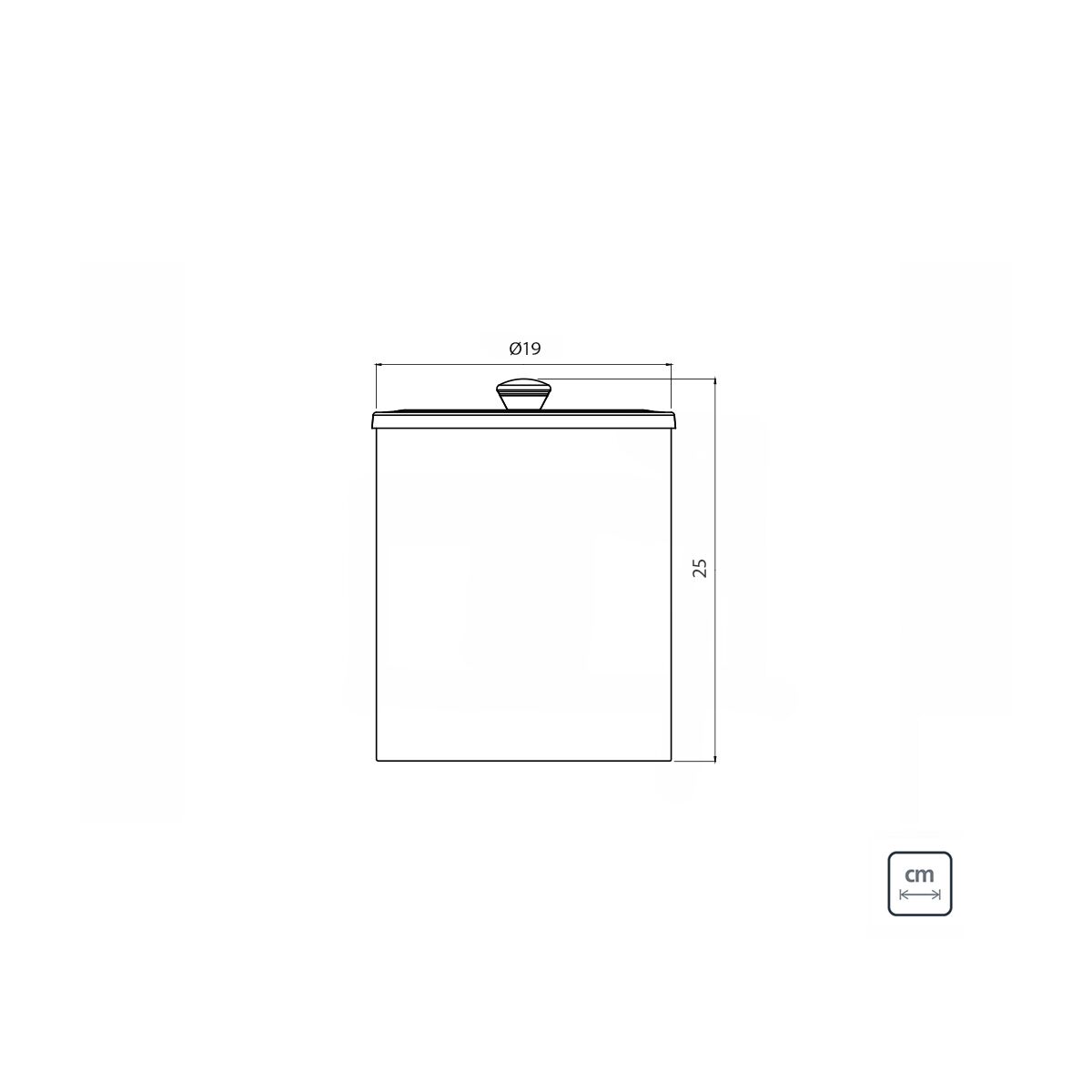Lixeira Tramontina Útil em Aço Inox Scotch Brite com Revestimento Especial a Base de Verniz Black 5 Litros
